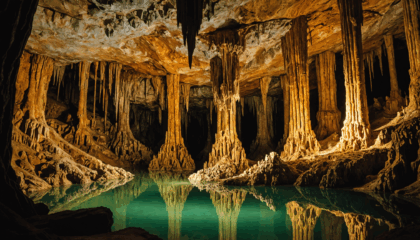 partez à la découverte des grottes de luray et explorez un monde souterrain spectaculaire, entre stalactites, stalagmites et secrets géologiques. un voyage fascinant à ne pas manquer en virginie !