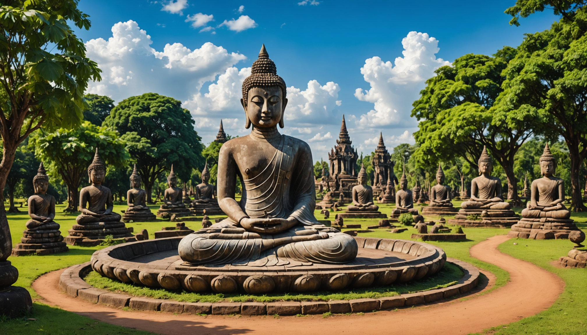 explorez le parc du bouddha près de vientiane et admirez ses impressionnantes sculptures. un site fascinant mêlant art, spiritualité et paysage pour une expérience inoubliable au laos.