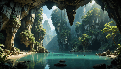 découvrez la grotte de kong lor, un site naturel exceptionnel niché au cœur du laos. explorez ses impressionnantes formations rocheuses, naviguez sur sa rivière souterraine et vivez une aventure inoubliable dans ce trésor caché à ne pas manquer lors de votre voyage.