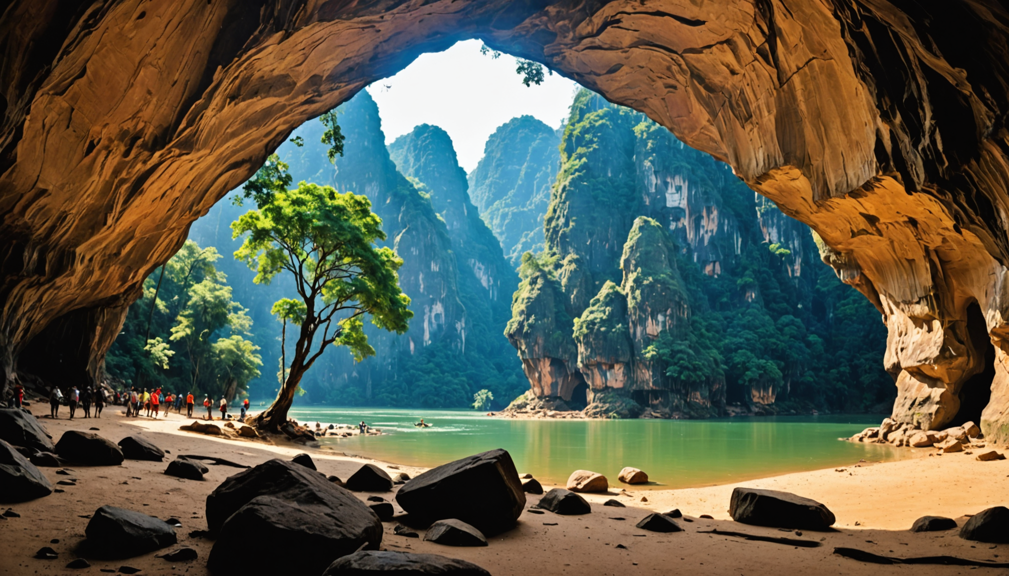 découvrez la grotte de kong lor, joyau naturel du laos, célèbre pour ses paysages souterrains spectaculaires et ses eaux turquoise. une visite incontournable pour les amateurs d’aventure et de nature !