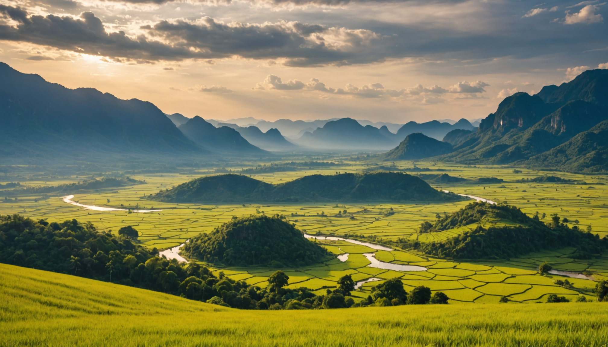 partez à la découverte des merveilles du plateau des bolovens au laos : paysages époustouflants, cascades spectaculaires, plantations de café et villages authentiques. explorez les incontournables de cette région unique et vivez une aventure inoubliable.
