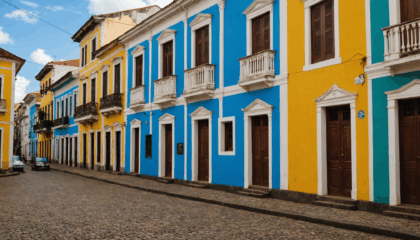 explorez le pelourinho, quartier emblématique et cœur historique de salvador de bahia. découvrez son architecture colorée, sa culture vibrante et son histoire fascinante lors de votre visite au brésil.