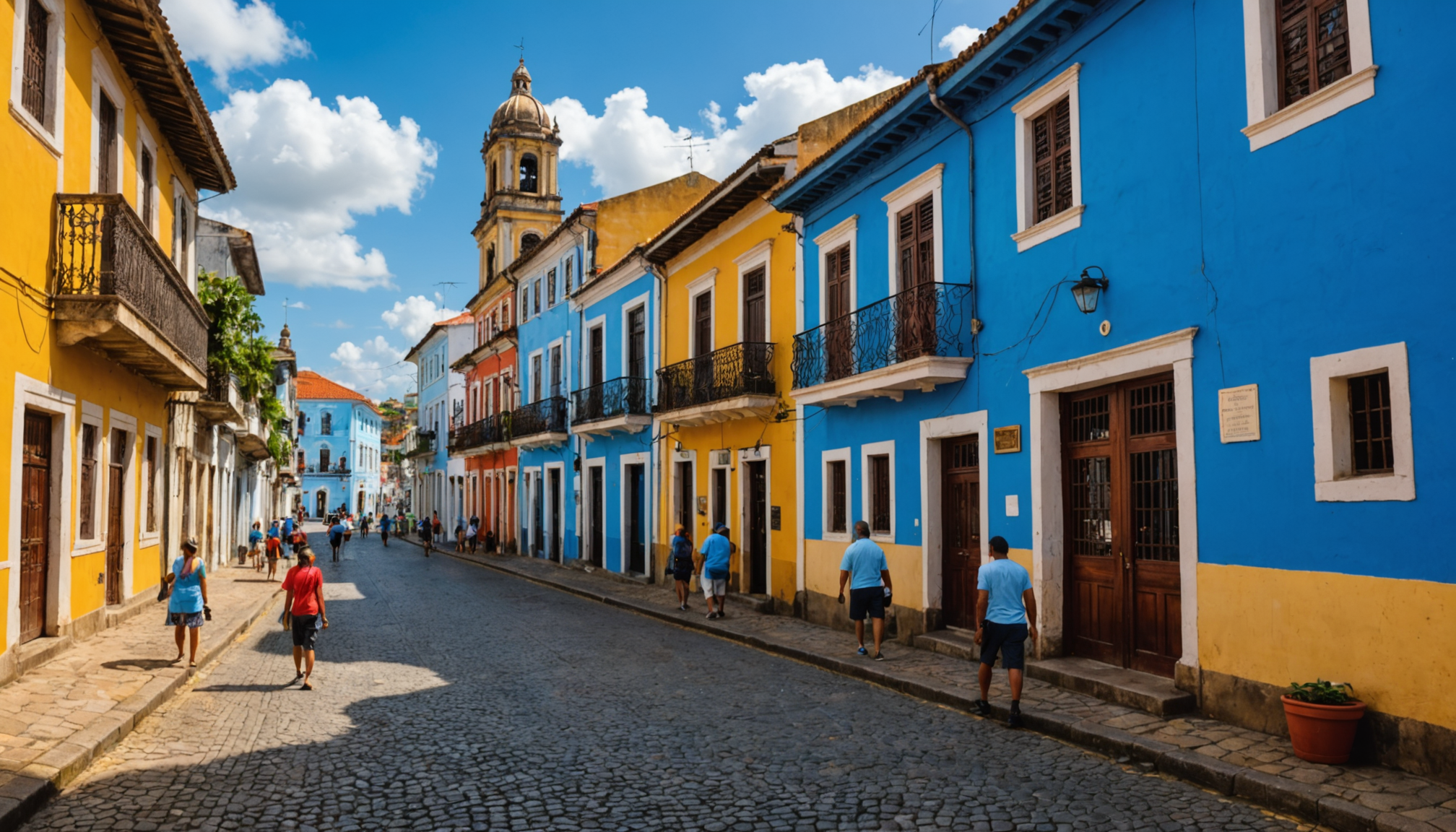 explorez le pelourinho, centre historique vibrant de salvador de bahia : ruelles colorées, patrimoine colonial et ambiance festive vous attendent au cœur du brésil.