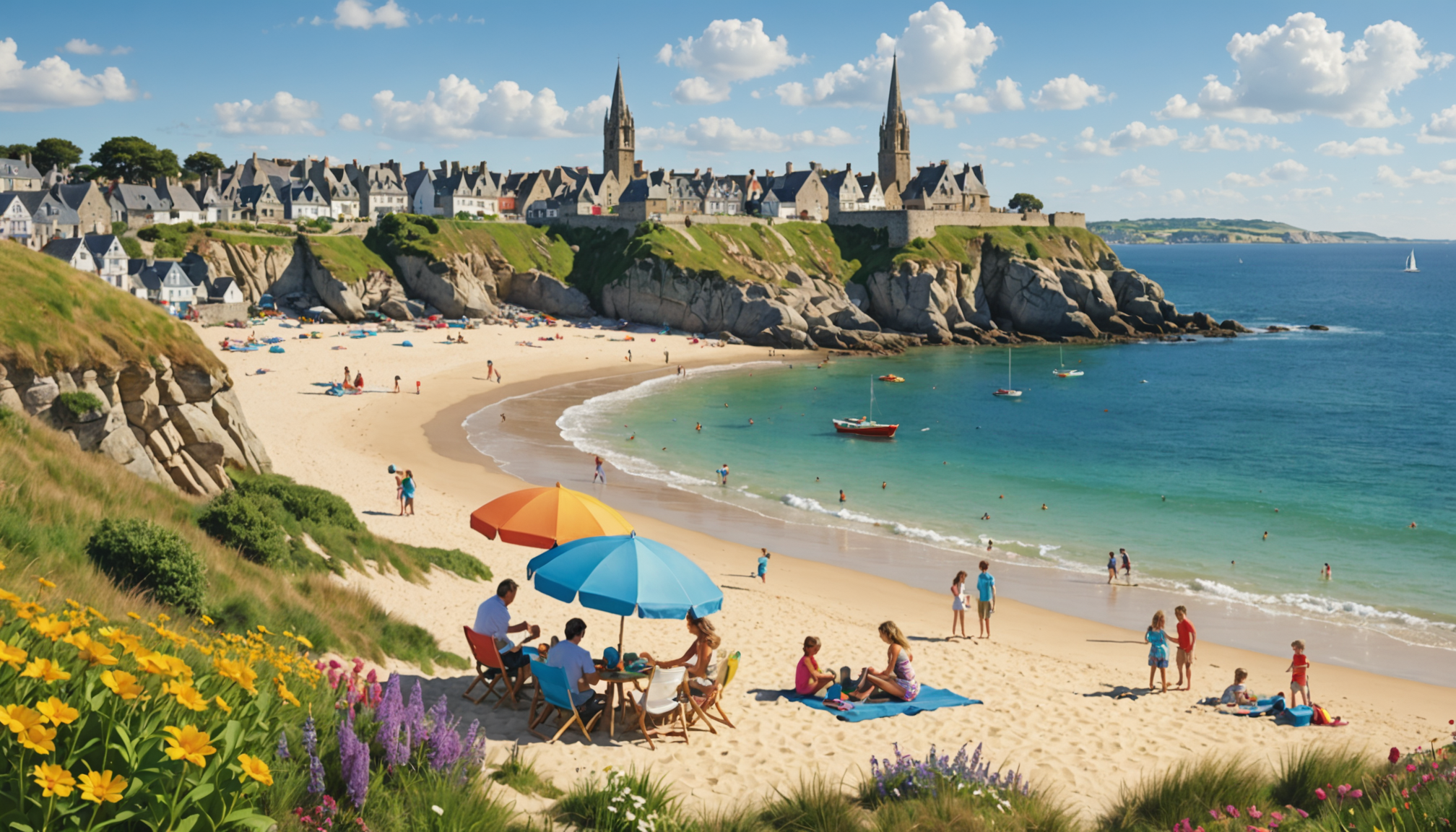 vivez des moments uniques lors d'un séjour balnéaire à roscoff : plages de rêve, activités nautiques et détente vous attendent pour des vacances inoubliables en bretagne !