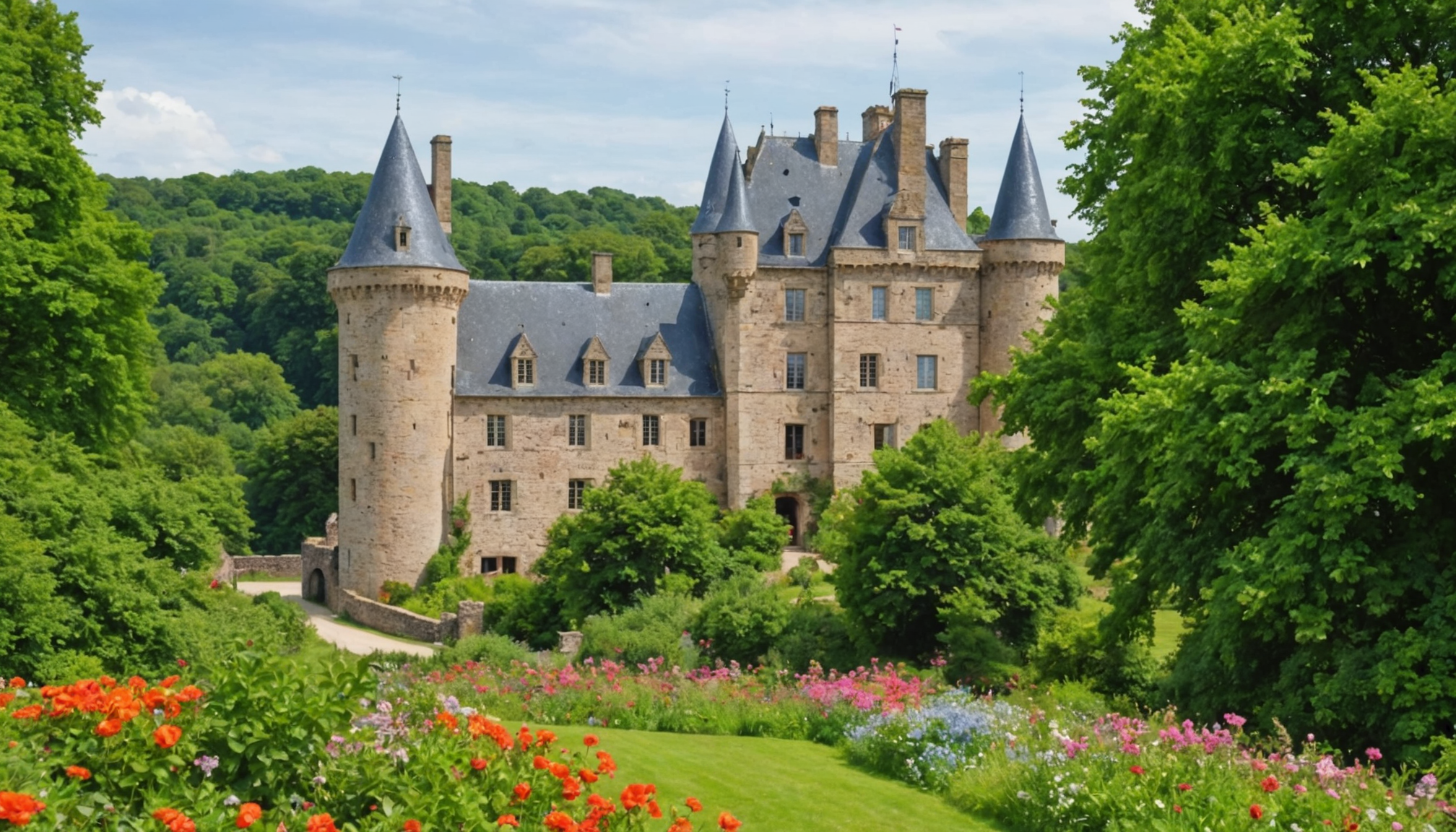explorez le château de fougères, la plus grande forteresse médiévale d'europe, et plongez au cœur de l'histoire à travers ses remparts, ses tours majestueuses et ses panoramas exceptionnels.