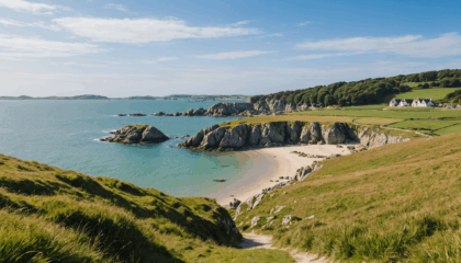 explorez l'île de batz, un refuge paisible où piétons et cyclistes profitent de paysages préservés, de sentiers côtiers et d’une ambiance authentique bretonne. idéal pour une escapade nature sans voiture !