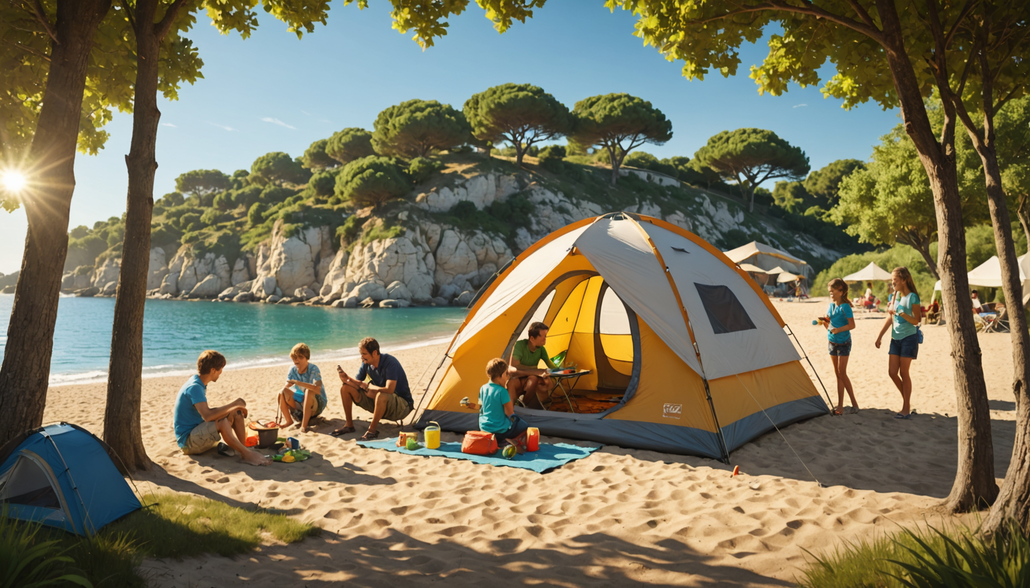 partez à la découverte du camping familial en occitanie et profitez de vacances inoubliables entre soleil, mer et nature. activités pour tous, détente et convivialité au rendez-vous !