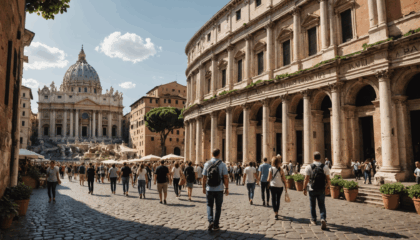 découvrez rome en une journée grâce à cet itinéraire pédestre qui vous guide à travers les sites emblématiques de la ville éternelle. histoire, architecture et ambiance italienne au rendez-vous pour une visite inoubliable.