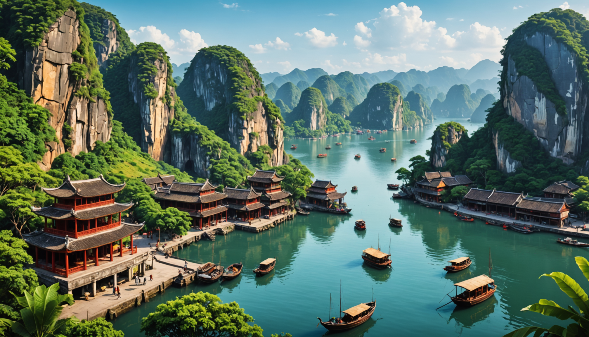 préparez votre voyage au vietnam en découvrant les 10 sites incontournables à visiter absolument. temples, paysages naturels et villes mythiques : vivez une expérience mémorable au cœur de ce pays fascinant.
