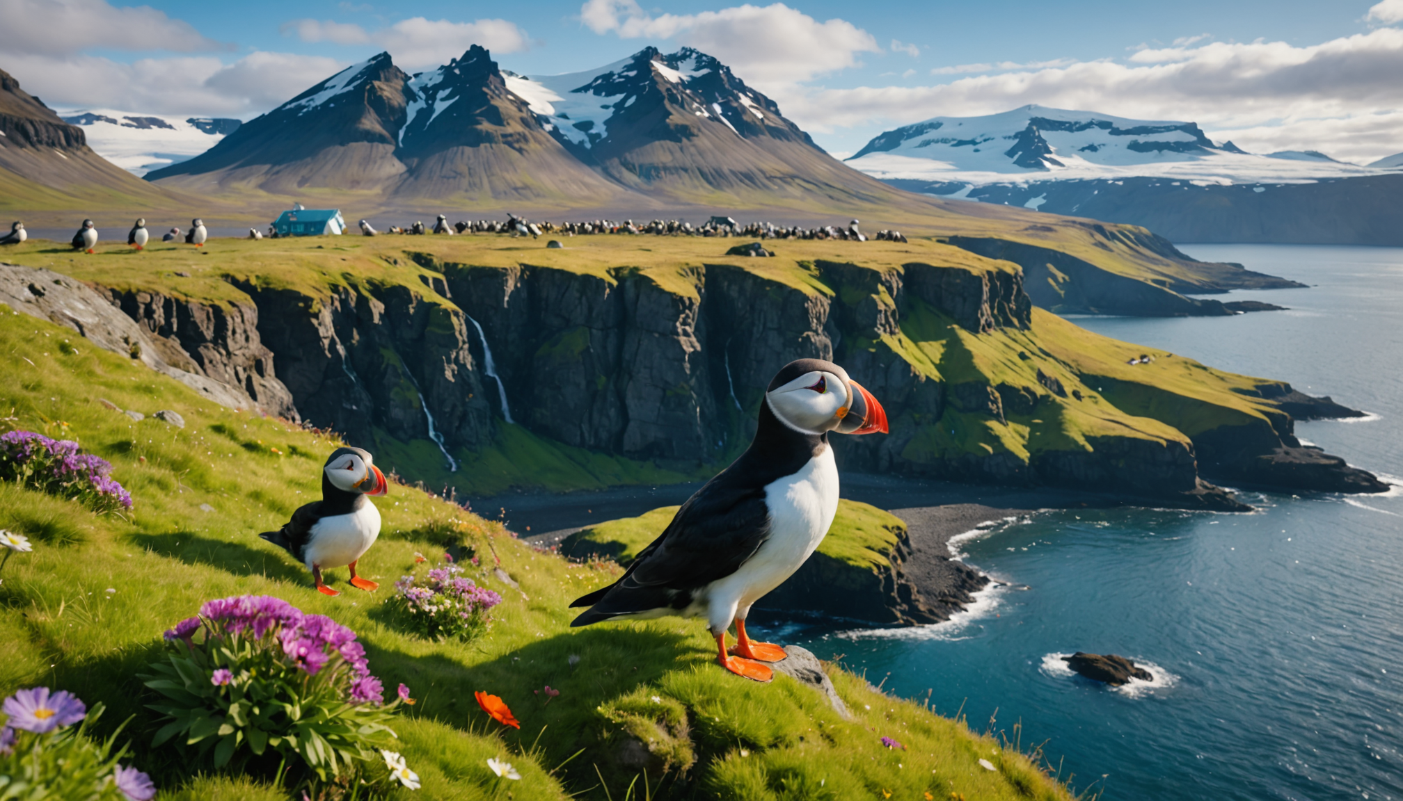 partez à la découverte des animaux fascinants d’islande ! explorez la faune unique de ce pays incroyable, entre macareux, baleines, phoques et chevaux islandais lors de votre prochain voyage.