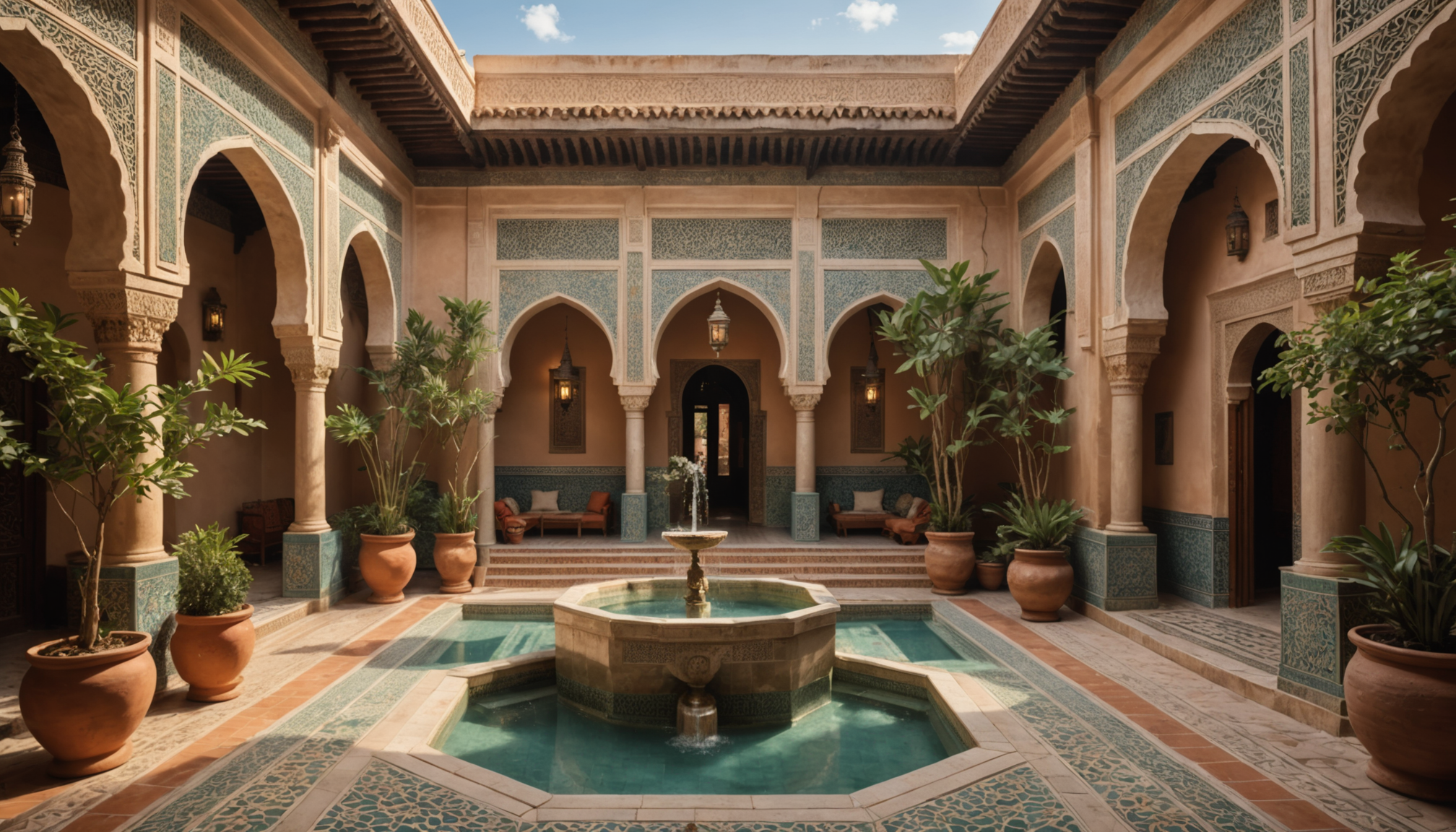 découvrez fès et laissez-vous séduire par une escapade enchanteresse au riad layalina. profitez d’un séjour détente dans un cadre authentique au cœur de la médina, entre calme, tradition et hospitalité marocaine.