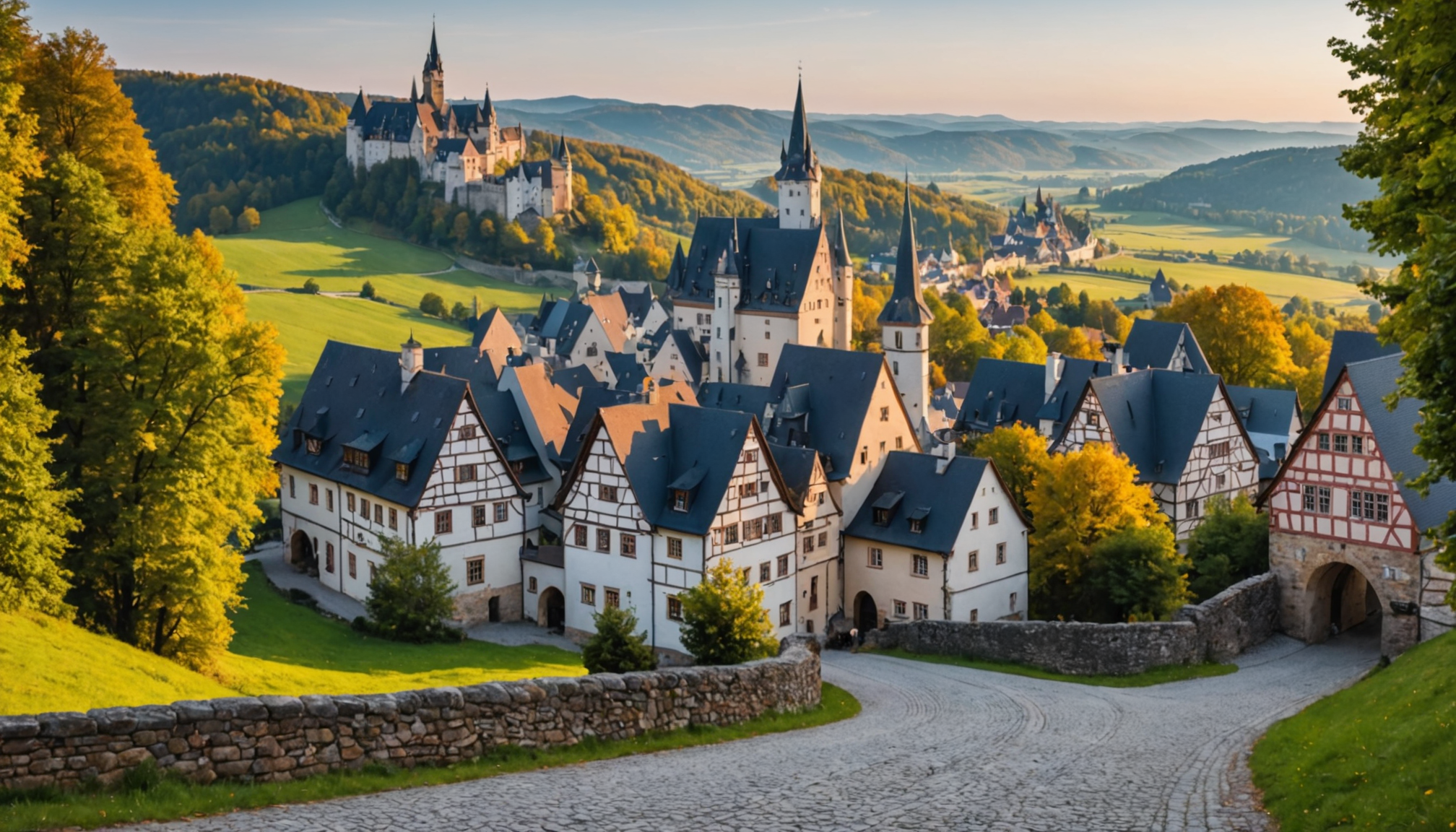 partez à la découverte de la route romantique en allemagne : un itinéraire mythique entre châteaux, villages médiévaux et paysages enchanteurs, pour une escapade inoubliable au cœur de la bavière.