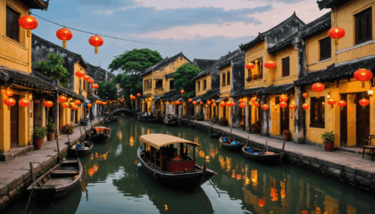 découvrez hoi an, la perle du vietnam, à travers ses ruelles historiques, ses lanternes colorées et sa culture authentique. vivez une expérience unique au cœur d'une ville classée au patrimoine de l'unesco.