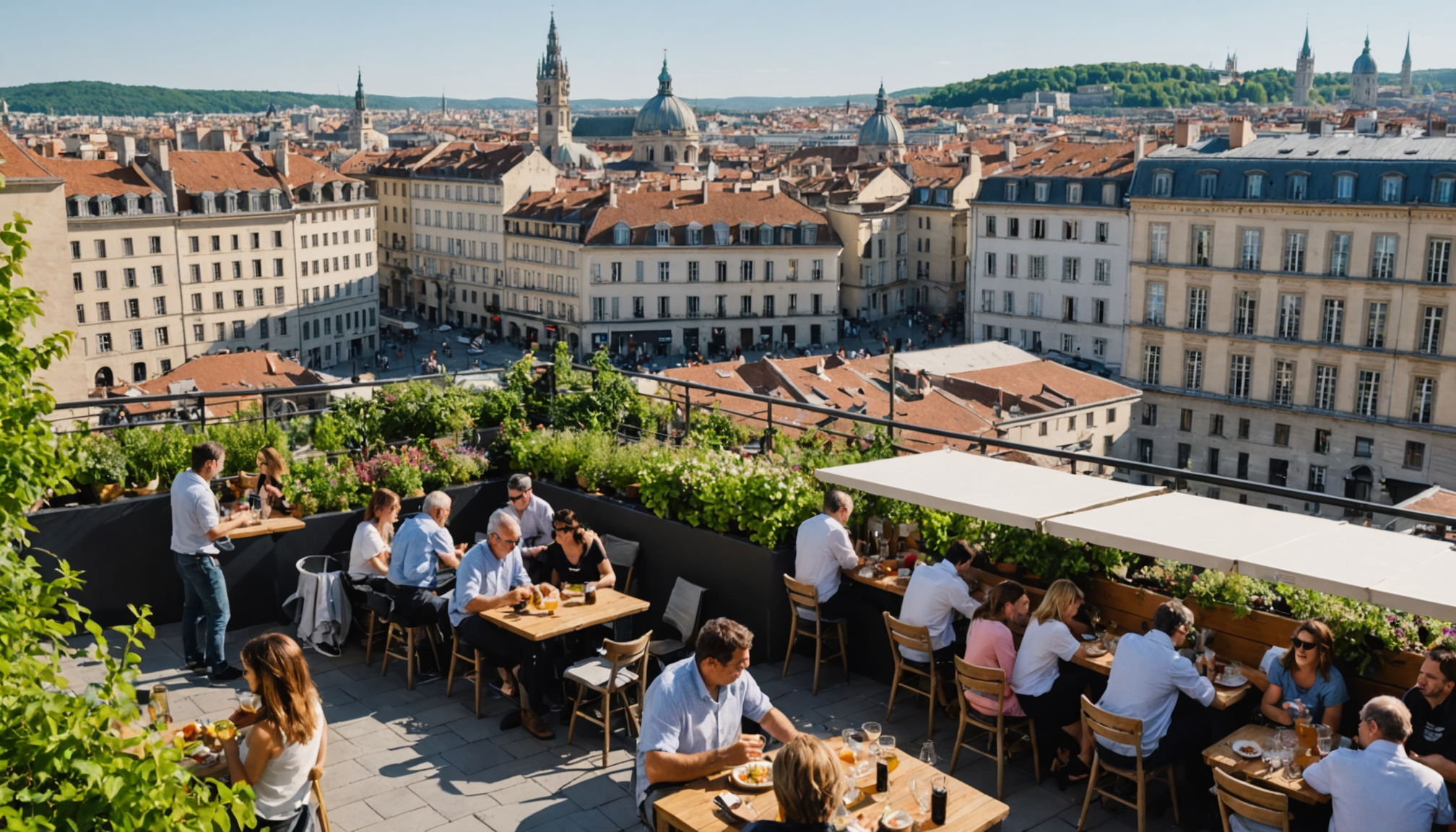 découvrez notre sélection des plus beaux rooftops de lyon ! profitez des meilleurs toits terrasses pour admirer la ville, savourer un cocktail ou partager un moment convivial dans un cadre exceptionnel.
