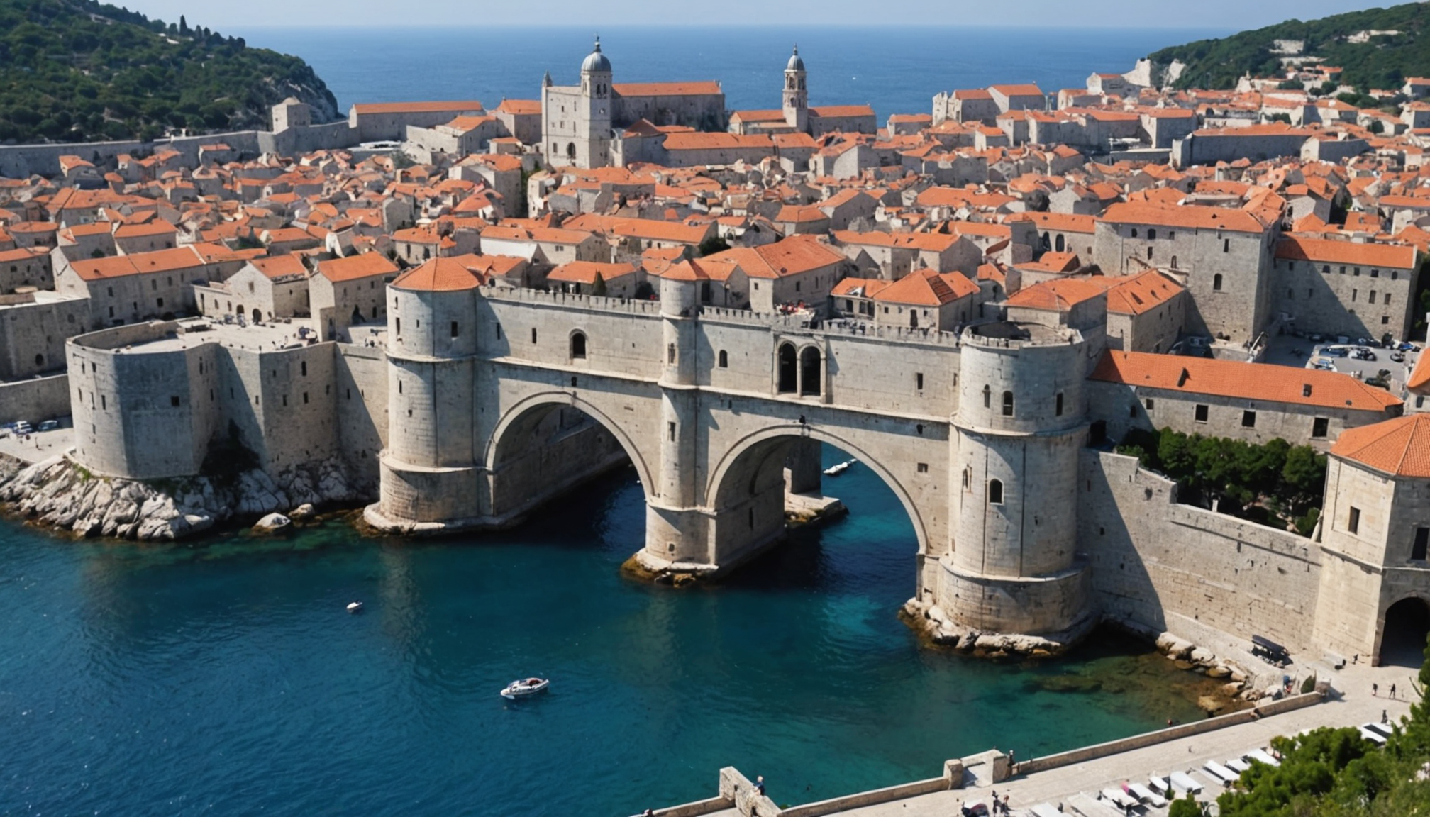 explorez les sites emblématiques de dubrovnik qui ont servi de décors à la célèbre série game of thrones et plongez dans l'univers de westeros à travers une visite inoubliable.