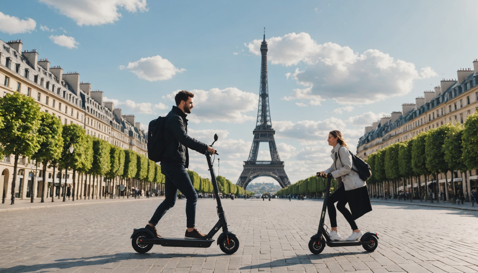 partez à la découverte des plus beaux quartiers de paris en trottinette électrique et vivez une expérience unique au cœur de la capitale tout en profitant de ses rues emblématiques en toute liberté.