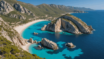 découvrez la corse, l’île de beauté aux paysages maritimes spectaculaires, entre plages idylliques, eaux turquoise et traditions authentiques. partez à la rencontre d’un véritable joyau de la méditerranée !