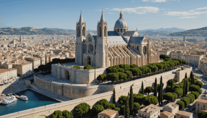 découvrez notre-dame-de-la-garde, l’emblématique basilique perchée sur les hauteurs de marseille, véritable symbole de la ville offrant une vue panoramique exceptionnelle et un patrimoine historique fascinant.