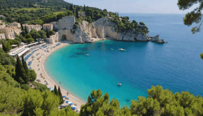 explorez l'île de corfou, trésor des îles grecques : plages paradisiaques, villages pittoresques et histoire fascinante vous attendent pour des vacances inoubliables au cœur de la méditerranée.