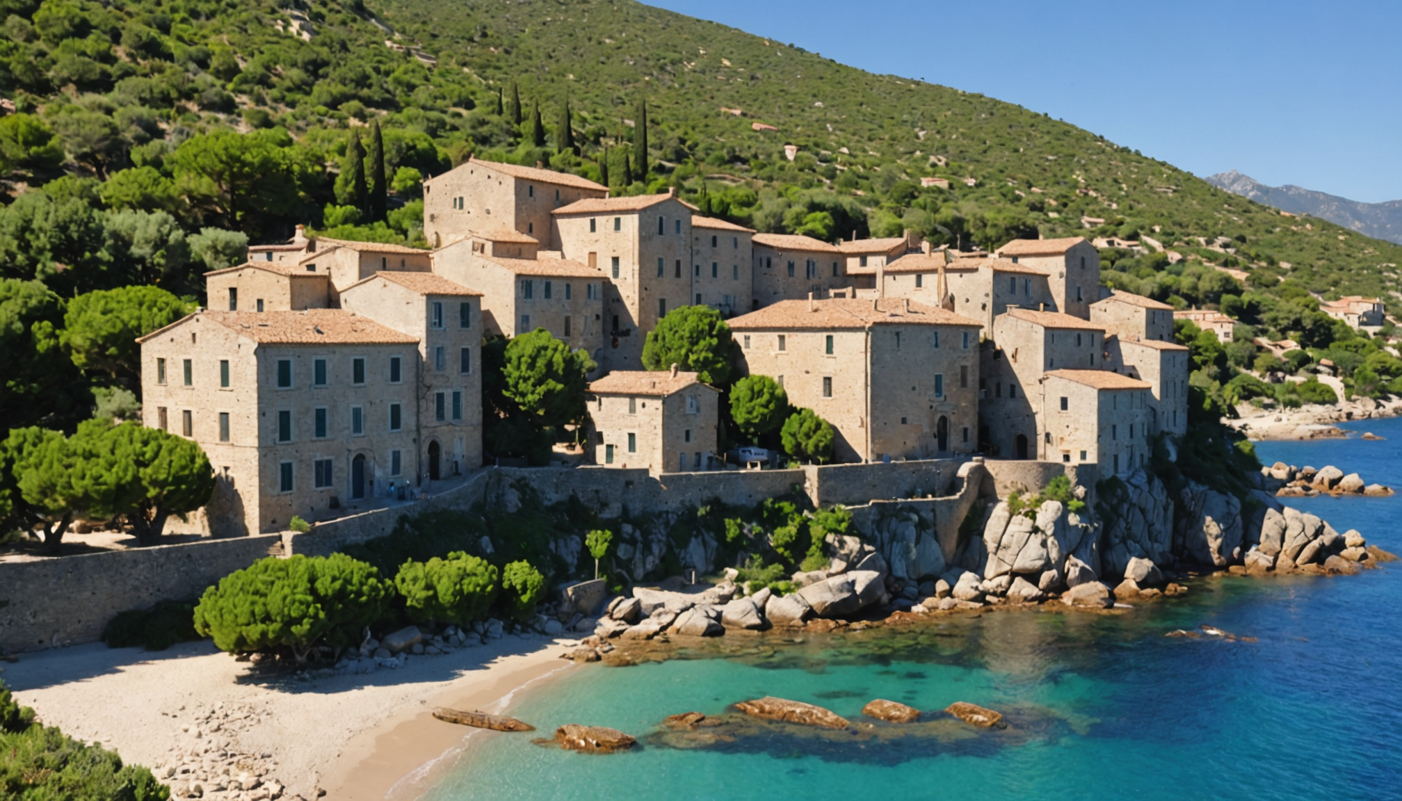 explorez les charmants villages perchés de la costa verde, de cervione à talasani, et laissez-vous séduire par leur patrimoine authentique, leurs paysages spectaculaires et l’ambiance typique de la corse.