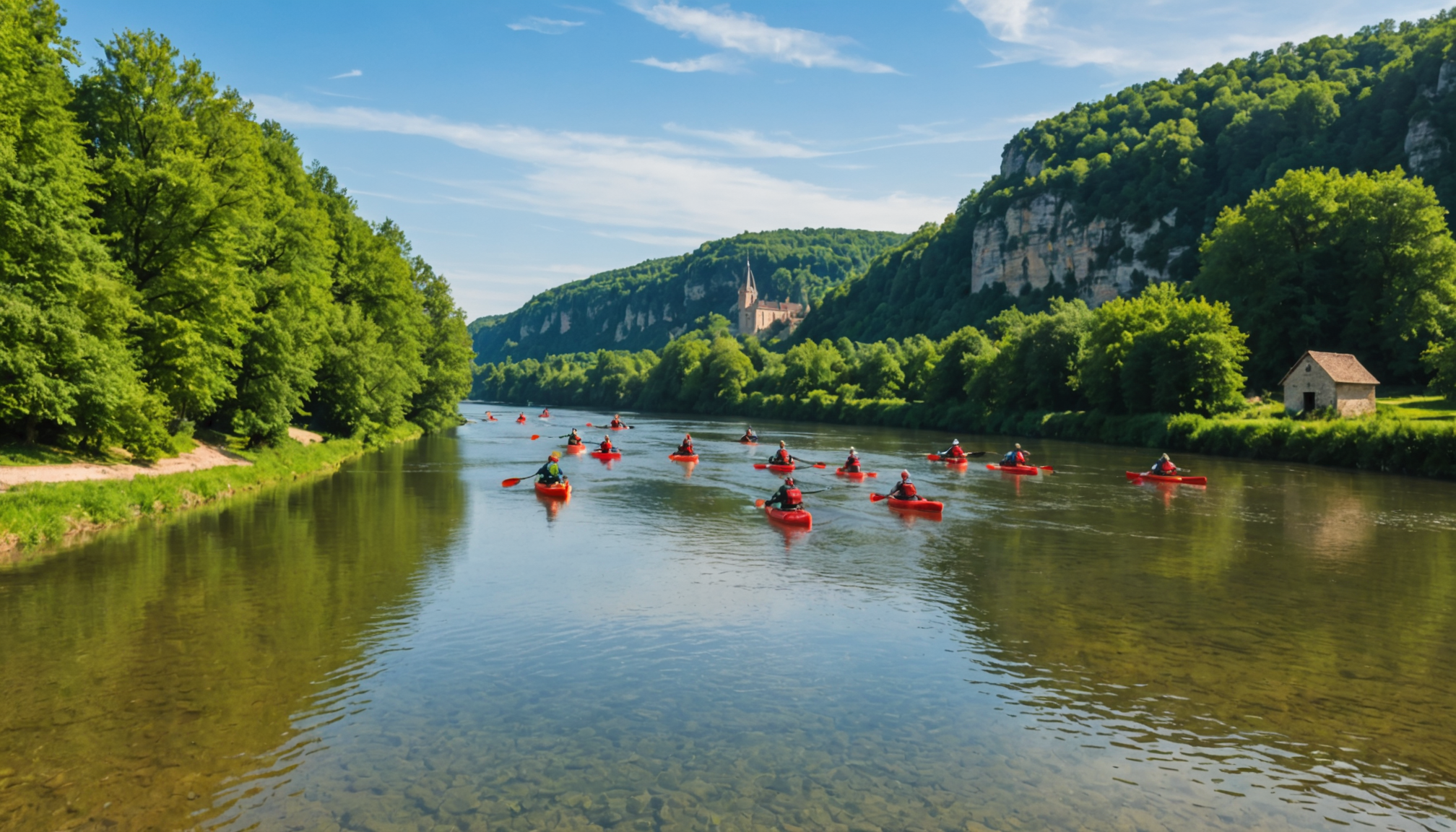 explorez les activités sportives incontournables à essayer dans la vallée de la dordogne : randonnée, canoë, vtt et bien plus dans un cadre naturel exceptionnel.