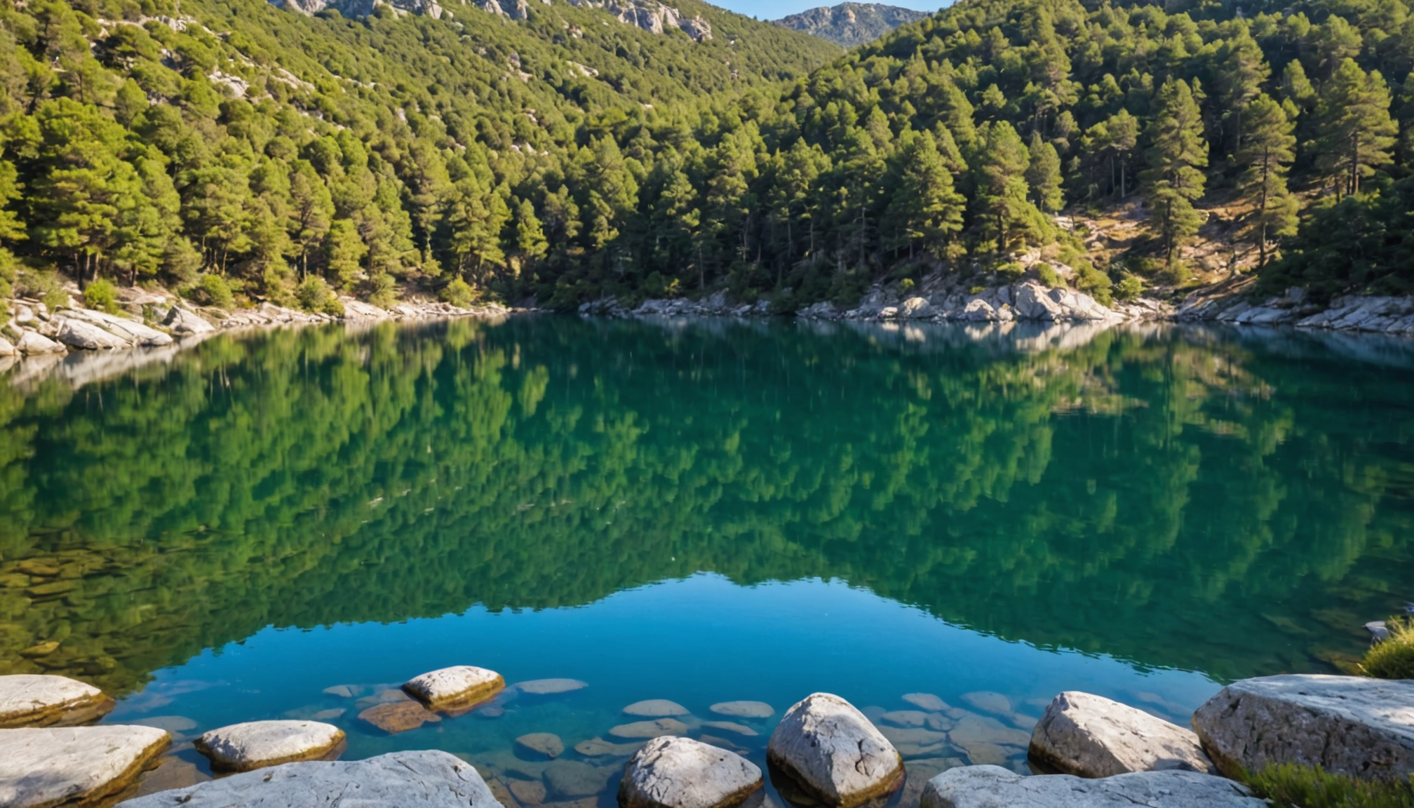 explorez le lac de l'ospedale et profitez de ses paysages uniques : randonnées, escapades nature et sports en plein air vous attendent pour une expérience inoubliable en corse.