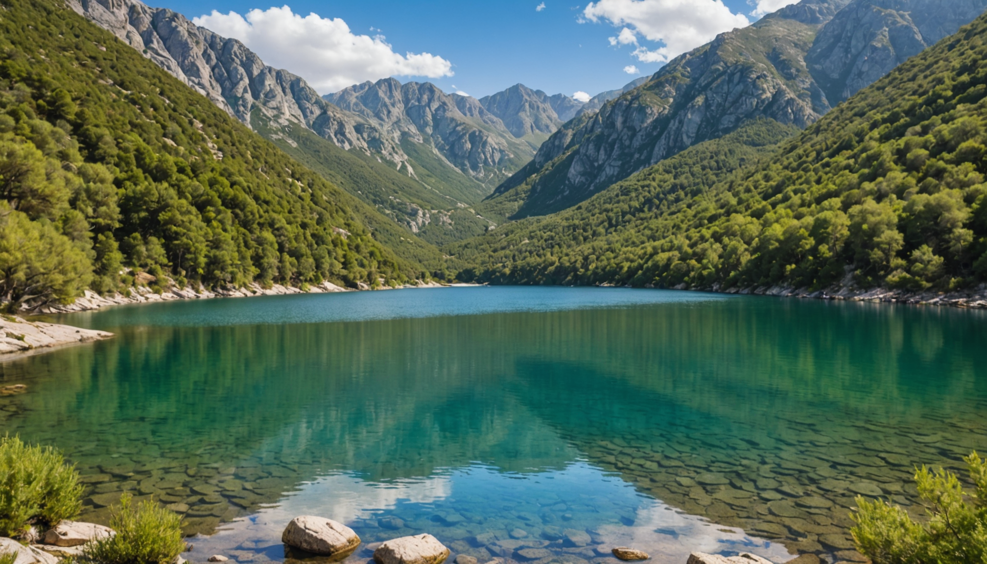 partez à la découverte du lac de l'ospedale : profitez de superbes randonnées, d’escapades nature et d’activités de plein air dans un cadre exceptionnel en corse.