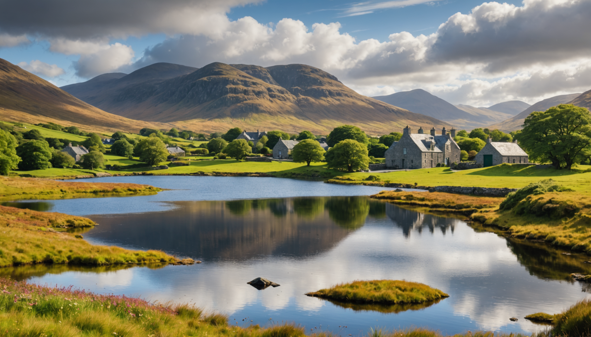 partez à la découverte des lacs du connemara et laissez-vous envoûter par des paysages majestueux, entre terres sauvages, eaux scintillantes et nature préservée. une escapade inoubliable en irlande vous attend !