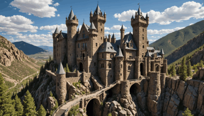 découvrez bishop castle, un château unique et fascinant du colorado, célèbre pour son architecture excentrique et son ambiance magique. parfait pour les passionnés d'aventure et d'histoire.