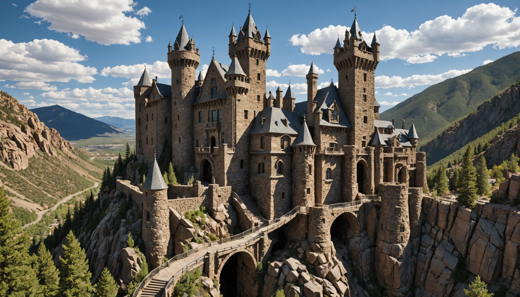 découvrez bishop castle, un château unique et fascinant du colorado, célèbre pour son architecture excentrique et son ambiance magique. parfait pour les passionnés d'aventure et d'histoire.