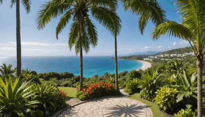 explorez le jardin botanique enchanteur de deshaies, un paradis tropical riche en plantes exotiques et paysages magnifiques, idéal pour une escapade nature inoubliable.