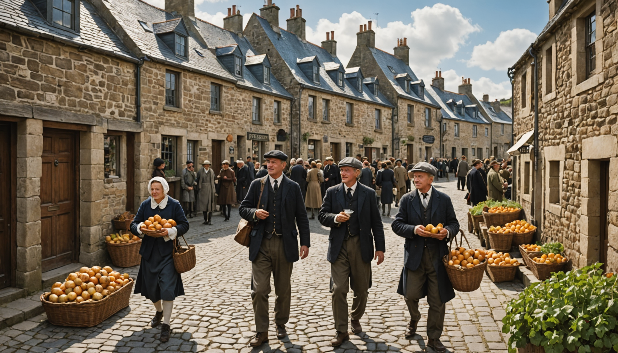 explorez l'histoire fascinante des johnnies de bretagne et découvrez les célèbres oignons de roscoff, symboles du patrimoine régional et de la tradition bretonne.