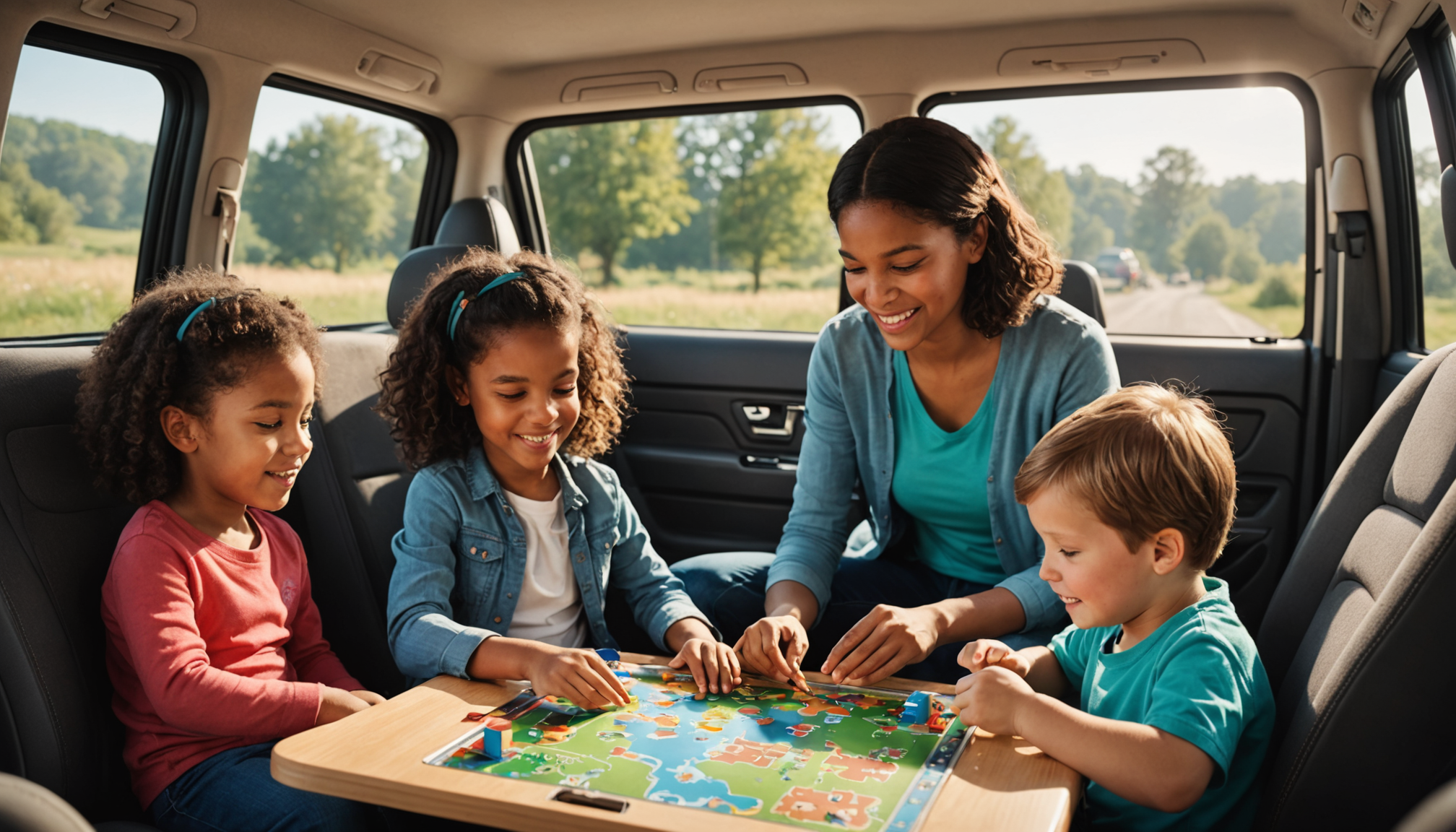 découvrez des jeux amusants et simples pour divertir vos enfants pendant les longs trajets, garantissant des moments de plaisir et de calme en voiture.