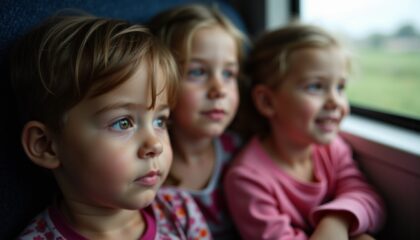 Les astuces pour voyager en train avec des enfants