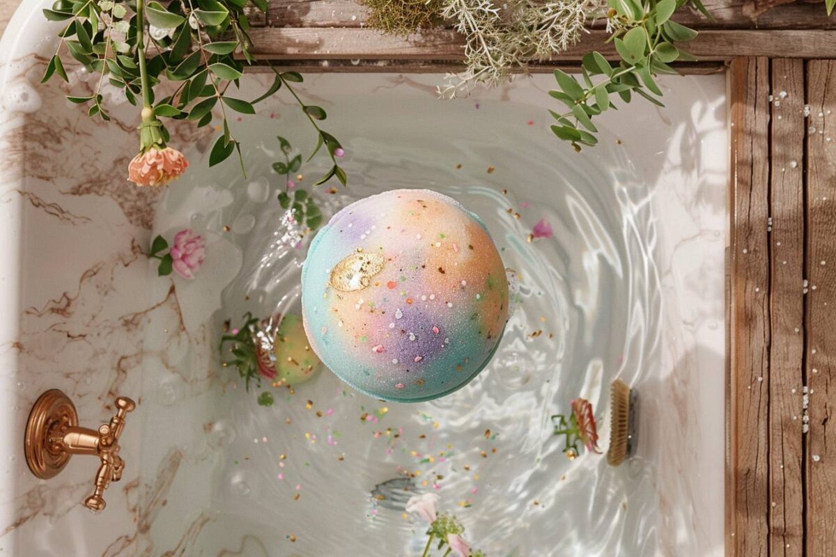 Découvrez les secrets des bombes de bain 100% naturelles pour un soin relaxant et écologique