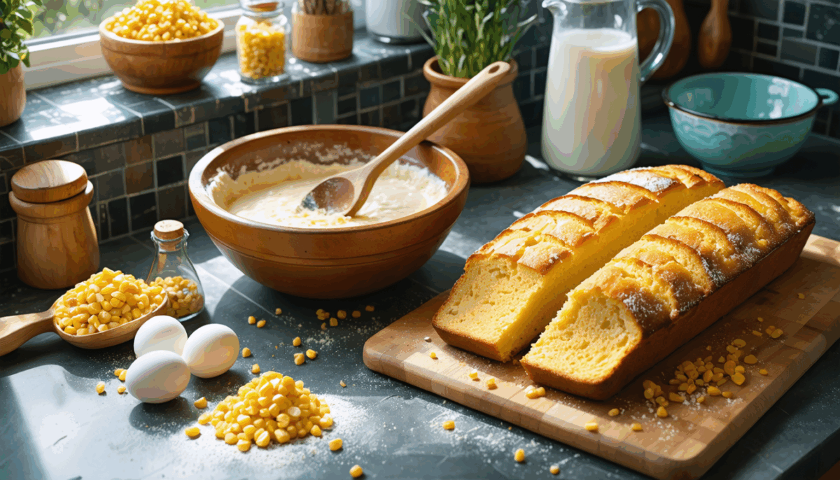 apprenez à réaliser un pain au maïs savoureux grâce à notre guide étape par étape. idéal pour accompagner vos plats ou simplement en collation, cette recette facile vous permettra de déguster un pain moelleux et plein de saveurs.