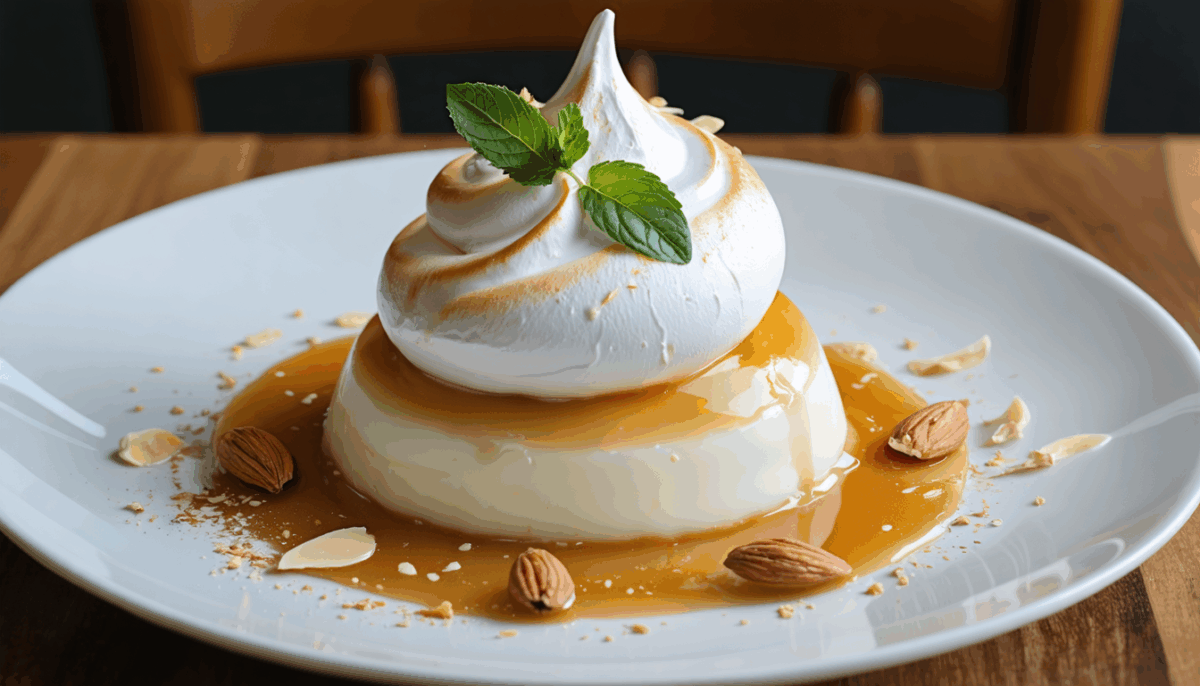 découvrez la recette réconfortante de l'île flottante, ce délicieux dessert d'antan qui évoque les souvenirs d'enfance. facile à préparer, savourez ce nuage de douceur fait maison, garni de crème anglaise et de caramel, pour une explosion de saveurs en bouche qui ravira les petits et les grands.