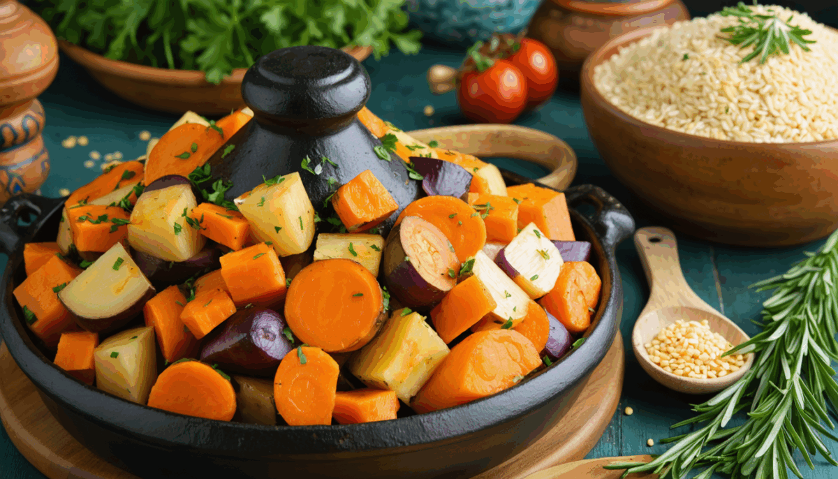 découvrez notre recette facile et savoureuse pour préparer un tajine de légumes racines, parfait pour régaler vos proches. accompagné de millet, ce plat coloré et nutritif saura émerveiller vos papilles. suivez nos conseils pour une cuisson réussie et des saveurs authentiques.