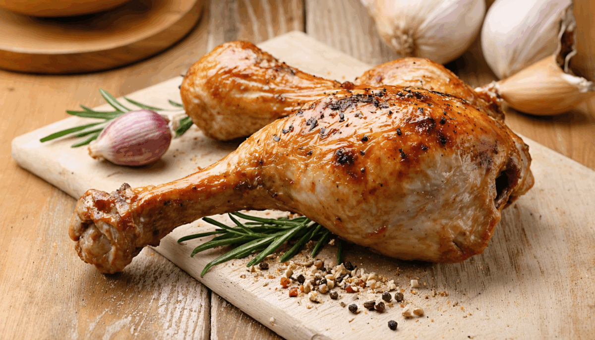 découvrez notre recette facile pour cuire une cuisse de dinde tendre et savoureuse en cocotte. éveillez vos papilles avec des ingrédients simples et des astuces de cuisson pour un plat réconfortant et convivial, parfait pour vos repas en famille.