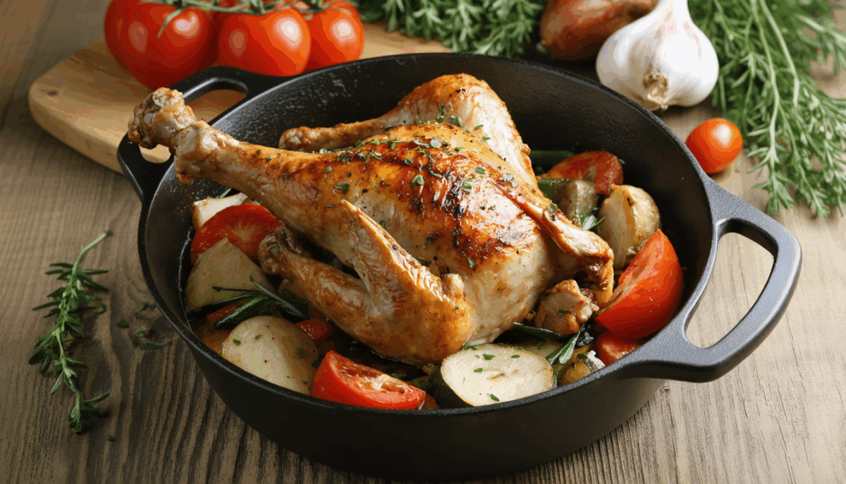 découvrez comment préparer une cuisse de dinde tendre et savoureuse en cocotte grâce à cette recette facile. un plat réconfortant qui ravira vos convives avec des arômes envoûtants et une viande juteuse à souhait.