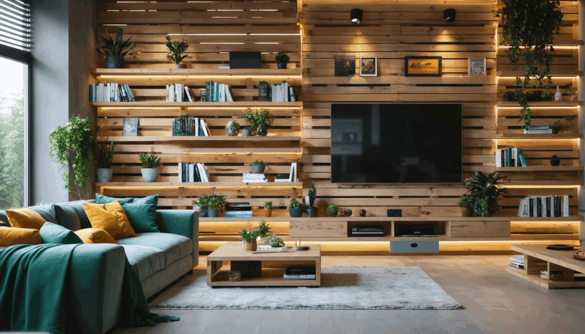 découvrez comment fabriquer une paroi de télévision originale et écologique à partir d'une palette recyclée. suivez nos étapes simples pour ajouter une touche unique à votre intérieur tout en préservant l'environnement.