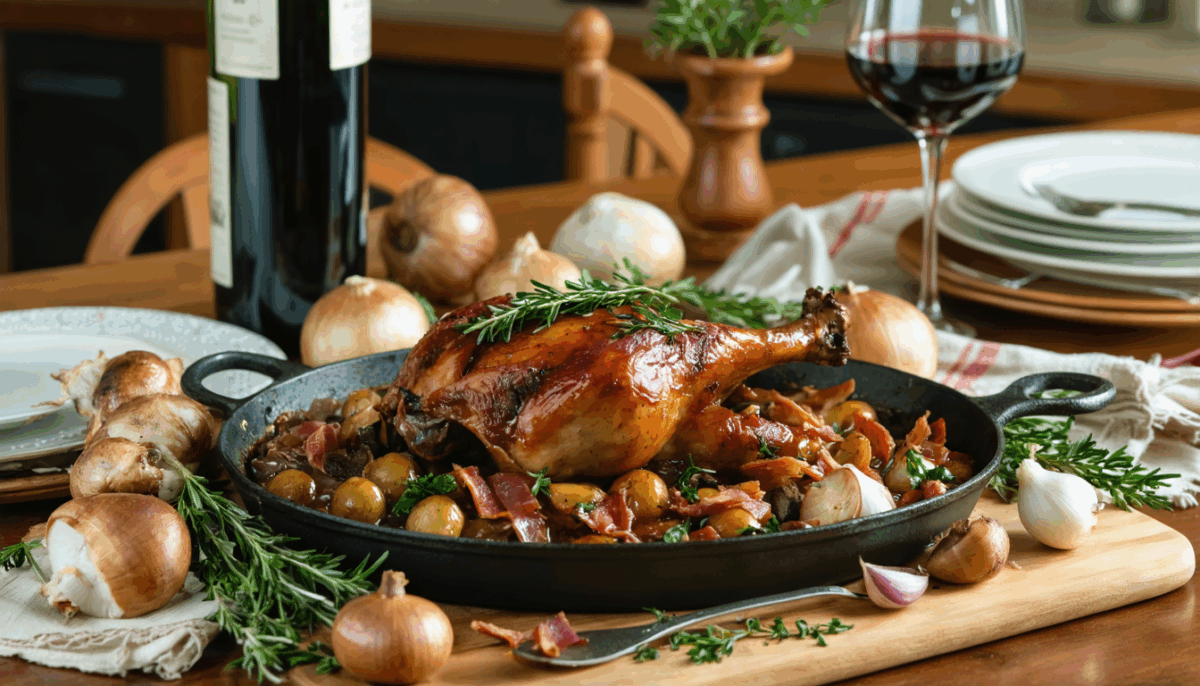 découvrez notre sélection des meilleures garnitures pour sublimer votre coq au vin. des légumes savoureux aux accompagnements délicats, transformez ce plat traditionnel en une expérience culinaire inoubliable.
