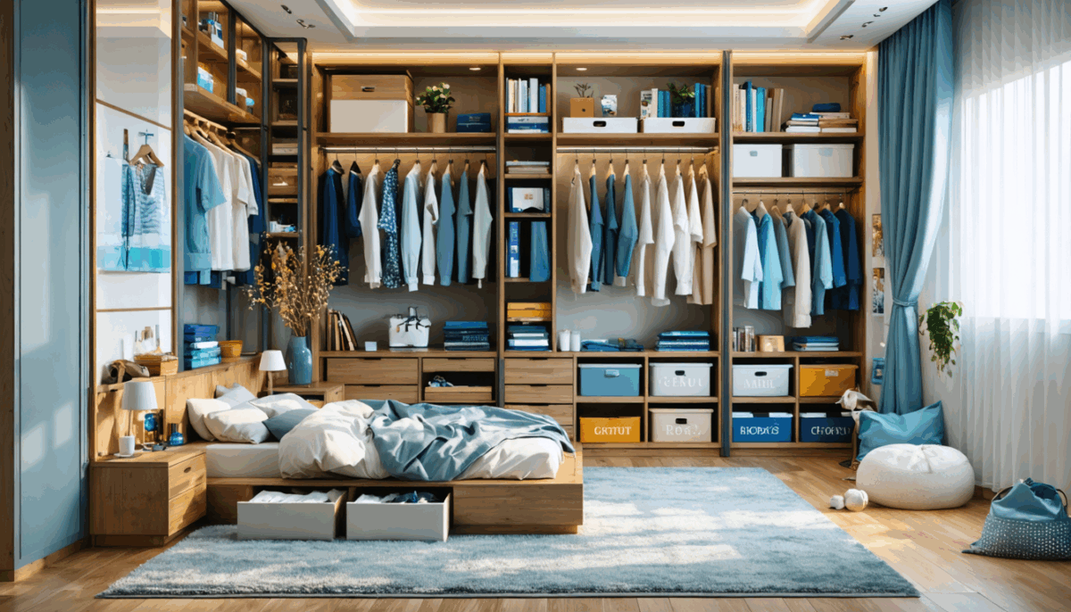 découvrez des astuces pratiques et innovantes pour maximiser l'espace de rangement dans votre chambre. transformez votre espace de vie en un havre de paix organisé et fonctionnel grâce à nos conseils inspirants.