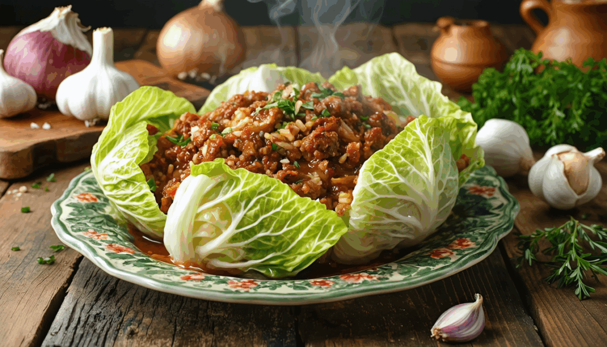 plongez dans la tradition culinaire française avec notre recette authentique de chou farci à l'ancienne. savourez ce plat réconfortant, riche en saveurs, qui ravira vos papilles et mettra en valeur les ingrédients de saison.