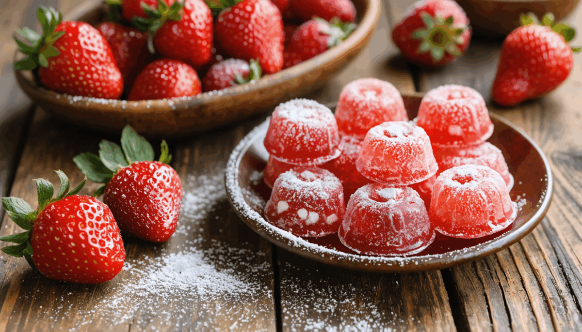 découvrez comment préparer des bonbons maison irrésistibles à la fraise. cette recette simple vous guide étape par étape pour créer des friandises fruitées et savoureuses, idéales pour régaler vos proches ou vous faire plaisir. laissez-vous tenter par cette douceur artisanale.