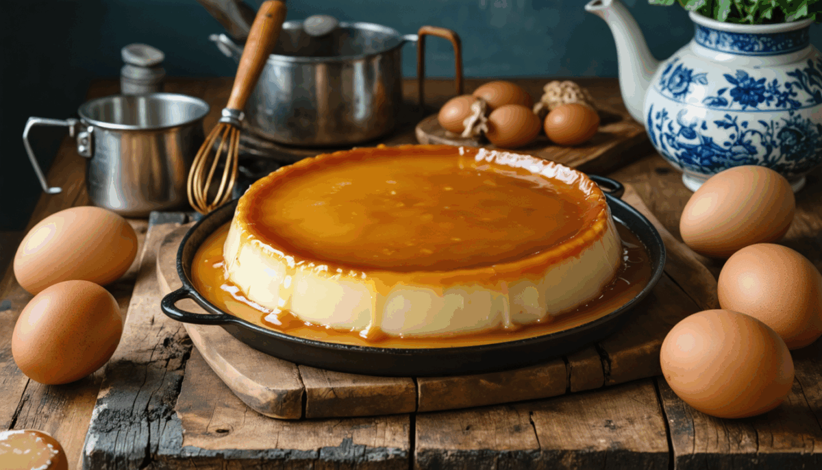 découvrez la recette du flan aux œufs de grand-mère, une douceur crémeuse et fondante qui ravira les papilles de toute la famille. un dessert intemporel à réaliser facilement pour toutes les occasions, alliant tradition et saveurs authentiques.