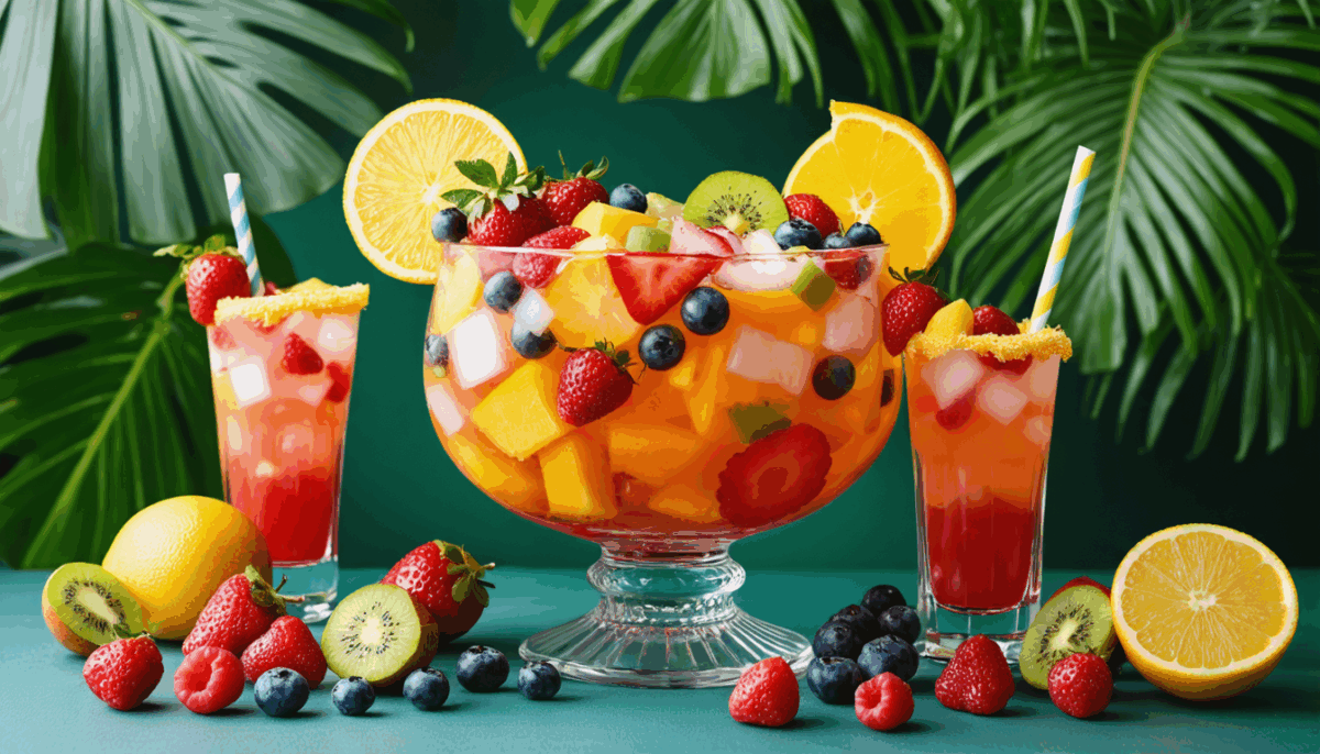 La recette inratable du punch idéal pour 40 invités