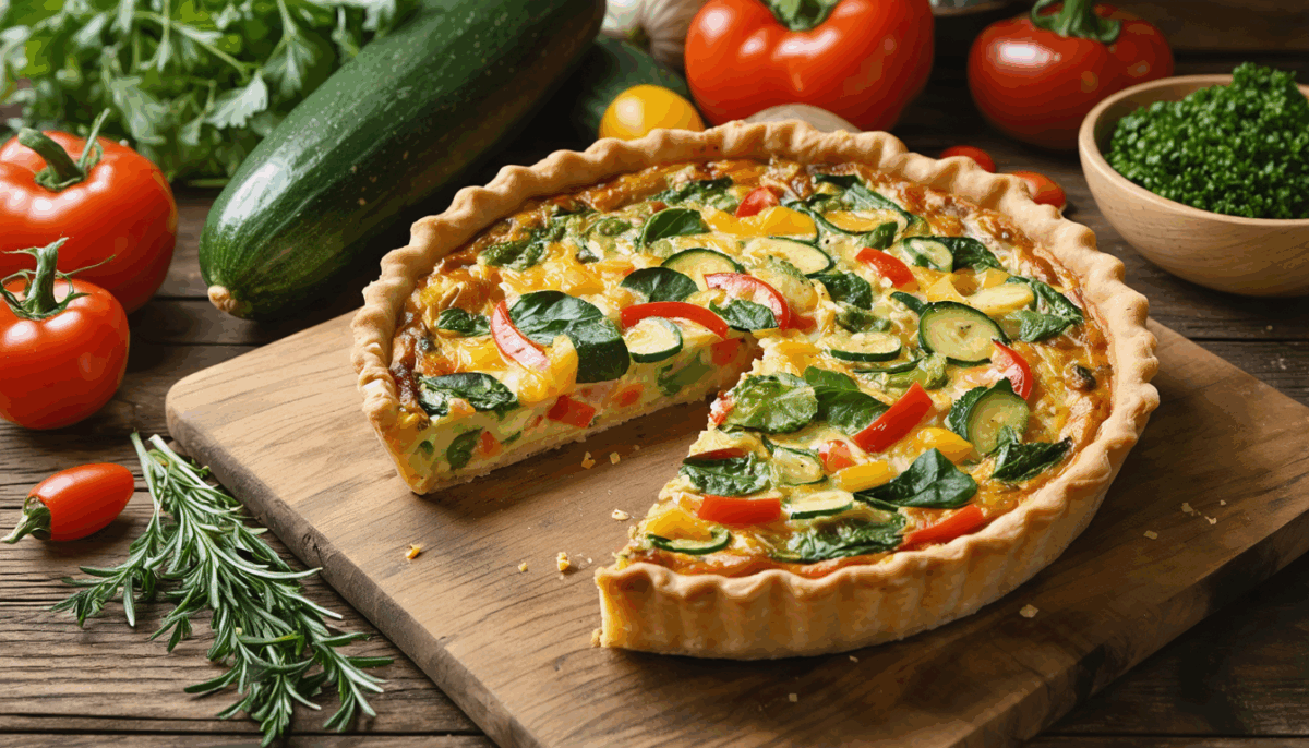 découvrez comment préparer facilement une délicieuse quiche aux légumes sans pâte. idéale pour un repas santé, cette recette rapide ravira vos papilles tout en étant légère et savoureuse. suivez nos conseils pour une préparation simple et réussie !