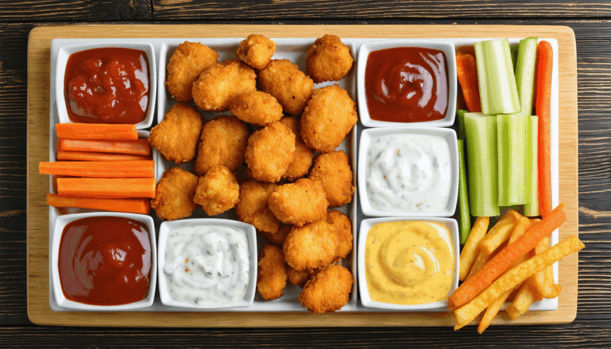 découvrez des idées simples et savoureuses pour accompagner vos nuggets ! que ce soit des sauces crémeuses, des salades fraîches ou des garnitures croustillantes, apportez une touche gourmande à vos repas avec ces délicieuses suggestions.