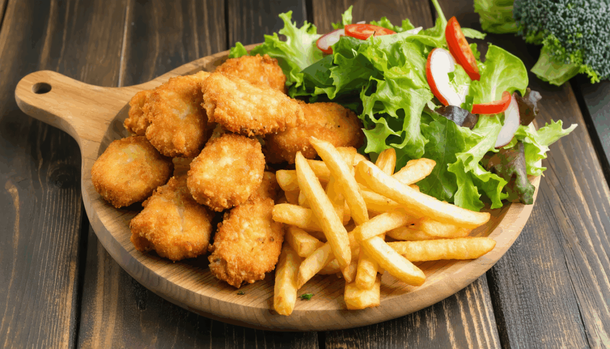 découvrez des suggestions simples et délicieuses pour accompagner vos nuggets ! que ce soit des sauces savoureuses, des salades fraîches ou des garnitures croustillantes, trouvez l'inspiration pour rehausser vos repas avec ces idées gourmandes.